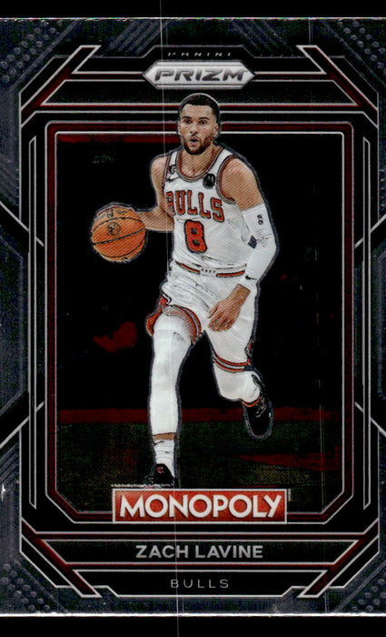 Zach Lavine 2022-23 Panini Prizm NBA Monopoly Base Front of Card