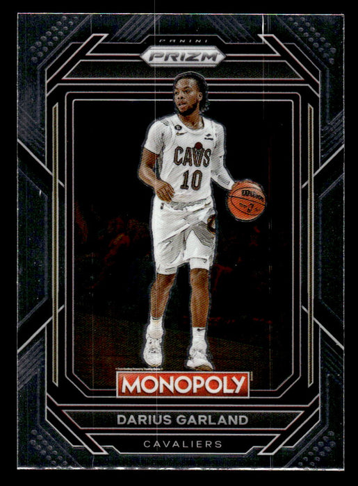 Darius Garland 2022-23 Panini Prizm NBA Monopoly Base Front of Card