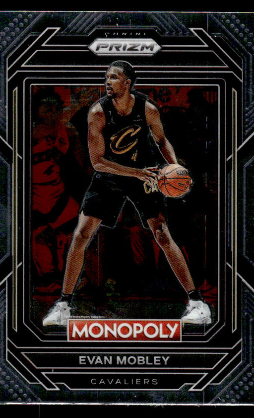 Evan Mobley 2022-23 Panini Prizm NBA Monopoly Base Front of Card