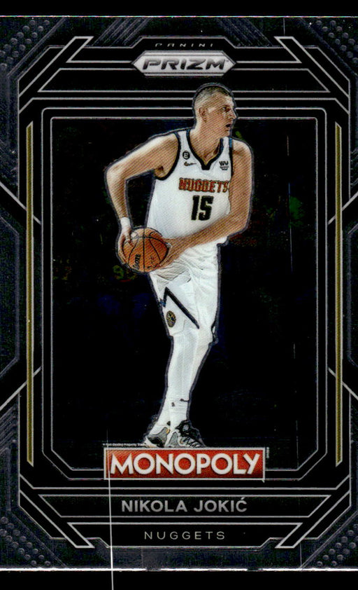 Nikola Jokic 2022-23 Panini Prizm NBA Monopoly Base Front of Card