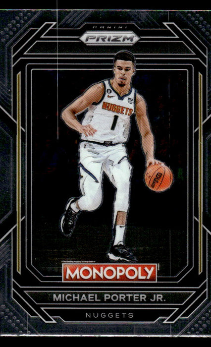 Michael Porter Jr. 2022-23 Panini Prizm NBA Monopoly Base Front of Card