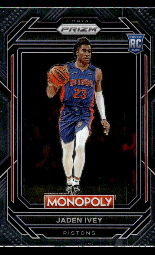 Jaden Ivey 2022-23 Panini Prizm NBA Monopoly Base Front of Card