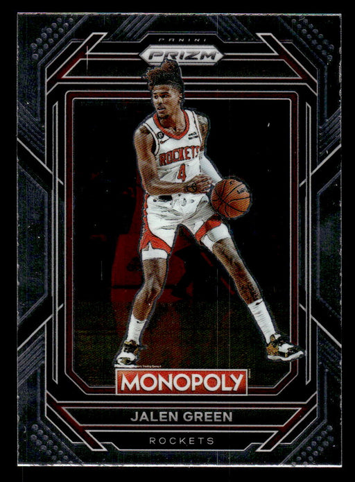 Jalen Green 2022-23 Panini Prizm NBA Monopoly Base Front of Card