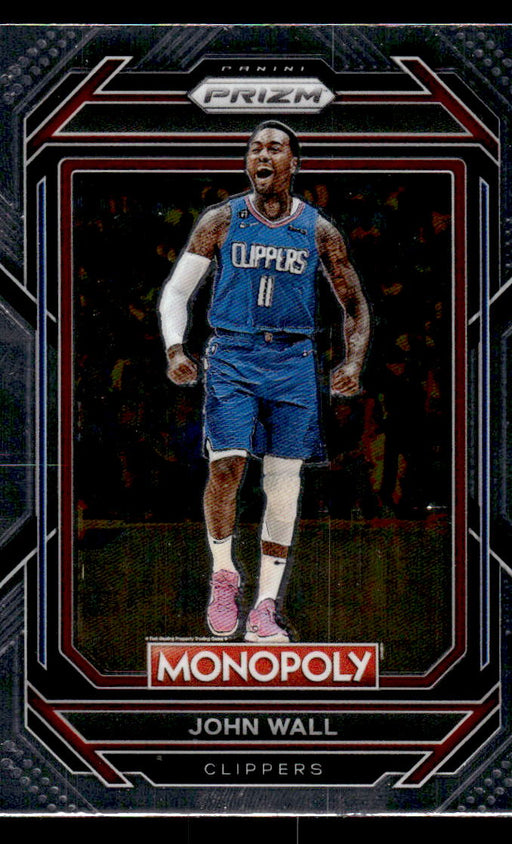 John Wall 2022-23 Panini Prizm NBA Monopoly Base Front of Card