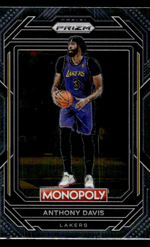 Anthony Davis 2022-23 Panini Prizm NBA Monopoly Base Front of Card