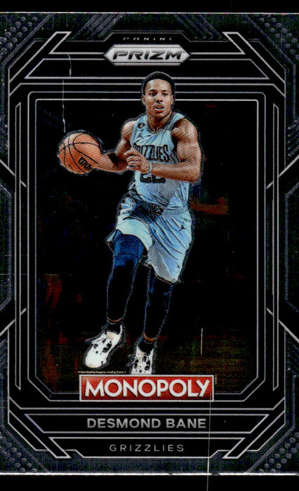 Desmond Bane 2022-23 Panini Prizm NBA Monopoly Base Front of Card