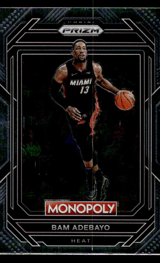 Bam Adebayo 2022-23 Panini Prizm NBA Monopoly Base Front of Card