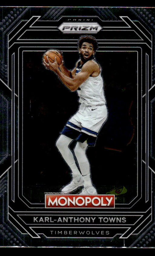 Karl-Anthony Towns 2022-23 Panini Prizm NBA Monopoly Base Front of Card