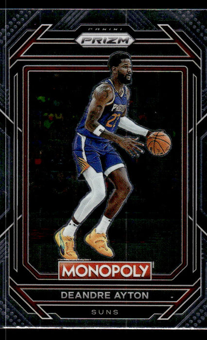 Deandre Ayton 2022-23 Panini Prizm NBA Monopoly Base Front of Card