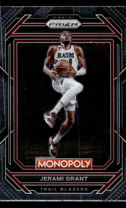 Jerami Grant 2022-23 Panini Prizm NBA Monopoly Base Front of Card