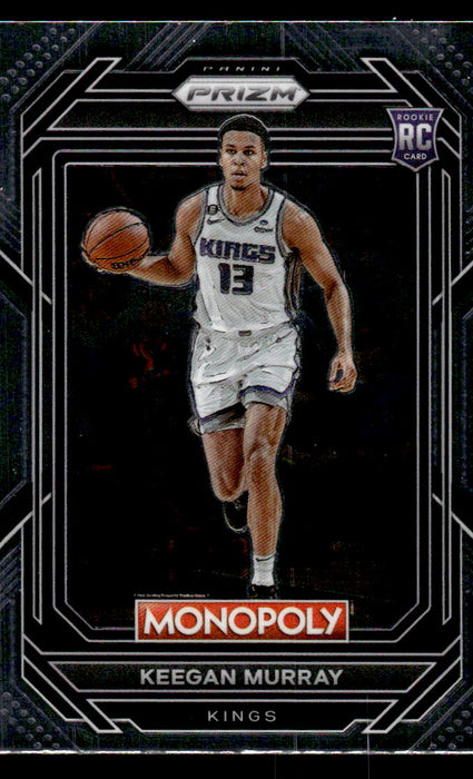 Keegan Murray 2022-23 Panini Prizm NBA Monopoly Base Front of Card