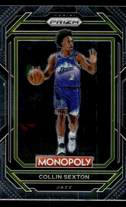 Collin Sexton 2022-23 Panini Prizm NBA Monopoly Base Front of Card