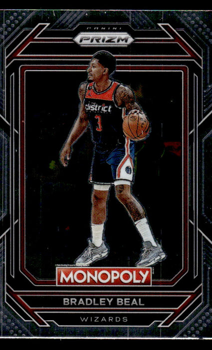 Bradley Beal 2022-23 Panini Prizm NBA Monopoly Base Front of Card