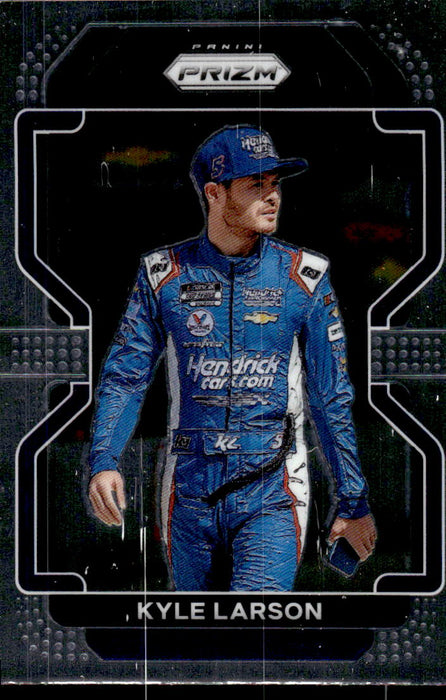 Kyle Larson 2022 Panini Prizm Base Front of Card