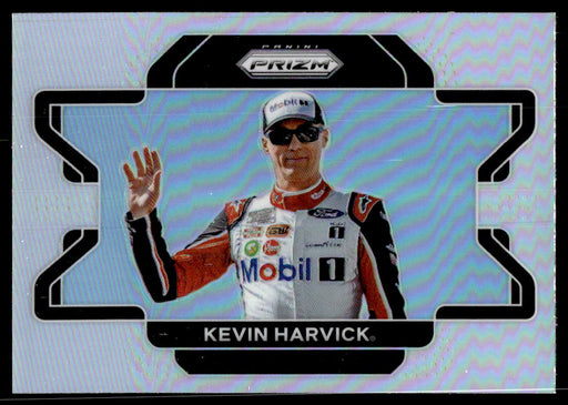 Kevin Harvick 2022 Panini Prizm Racing Silver Prizm Front of Card