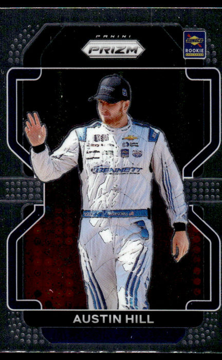 Austin Hill 2022 Panini Prizm Racing Base Front of Card