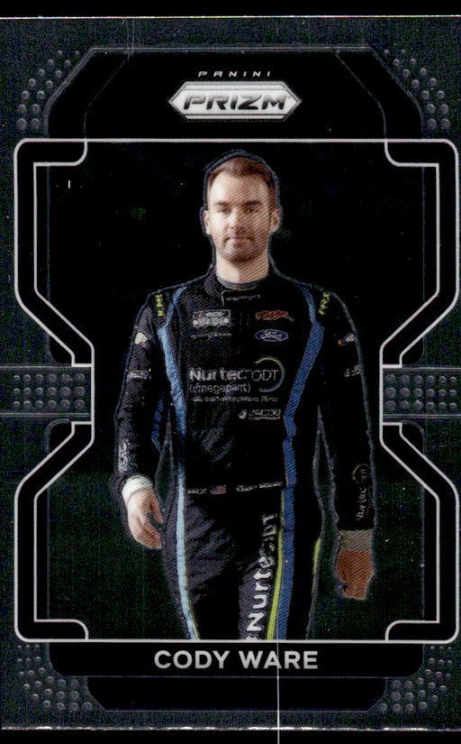 Cody Ware 2022 Panini Prizm Racing Base Front of Card