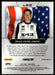 Brad Keselowski 2022 Panini Prizm Racing National Pride Silver Prizm Back of Card