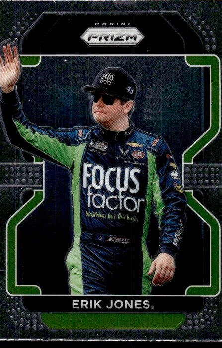 Erik Jones 2022 Panini Prizm Base Front of Card
