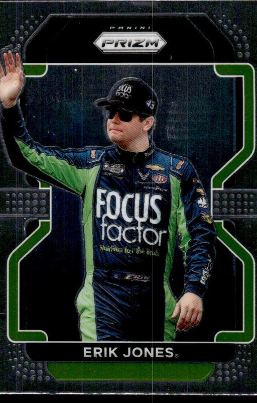 Erik Jones 2022 Panini Prizm Base Front of Card