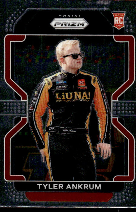 Tyler Ankrum 2022 Panini Prizm Racing Base Front of Card