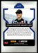 John Hunter Nemechek 2022 Panini Prizm Base Back of Card
