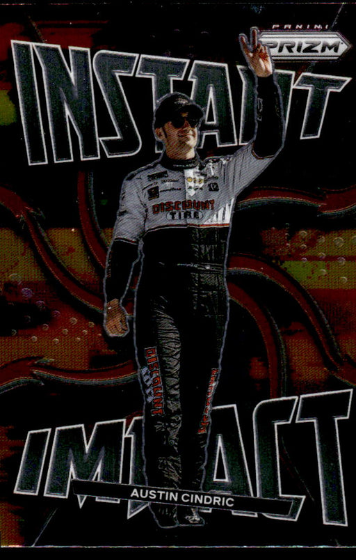 Austin Cindric 2022 Panini Prizm Racing Instant Impact Front of Card