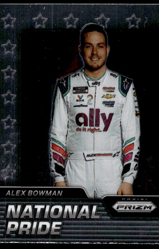 Alex Bowman 2022 Panini Prizm Racing National Pride Front of Card