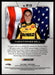 Christopher Bell 2022 Panini Prizm Racing National Pride Back of Card