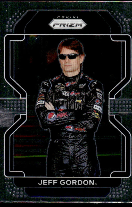 Jeff Gordon 2022 Panini Prizm Racing Base Front of Card