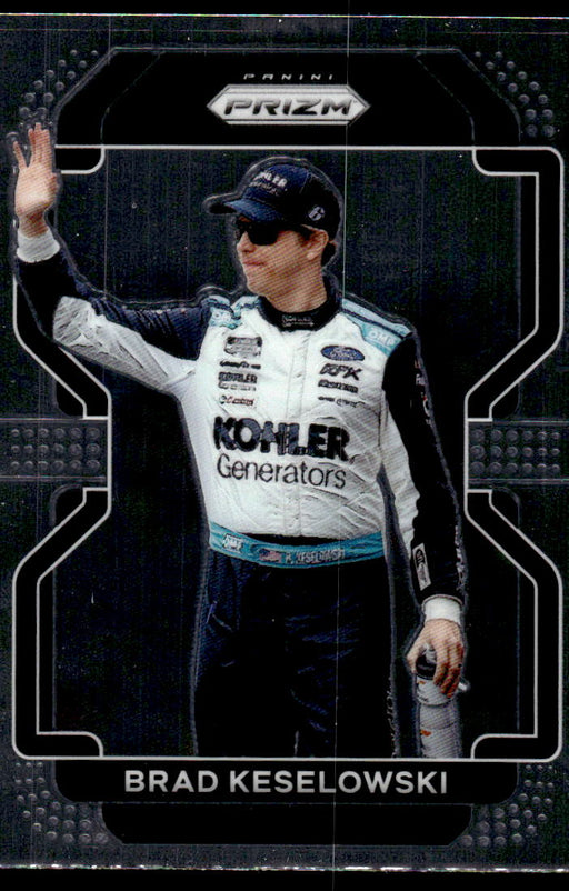 Brad Keselowski 2022 Panini Prizm Base Front of Card