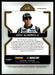 Aric Almirola 2022 Panini Prizm Racing Silver Prizm Back of Card