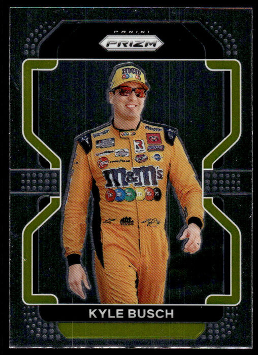 Kyle Busch 2022 Panini Prizm Racing Base Front of Card