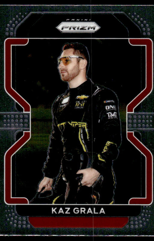 Kaz Grala 2022 Panini Prizm Base Front of Card