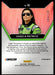 Danica Patrick 2022 Panini Prizm Racing Purple Velocity Back of Card