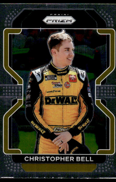 Christopher Bell 2022 Panini Prizm Racing Base Front of Card