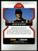 Jade Buford 2022 Panini Prizm Racing Base Back of Card
