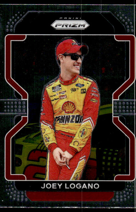 Joey Logano 2022 Panini Prizm Base Front of Card
