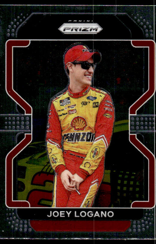 Joey Logano 2022 Panini Prizm Base Front of Card