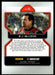 BJ McLeod 2022 Panini Prizm Base Back of Card