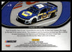 Chase Elliott 2022 Panini Prizm Base Back of Card