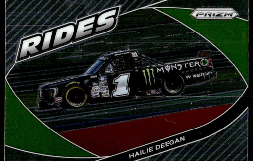 Hailie Deegan 2022 Panini Prizm Base Front of Card