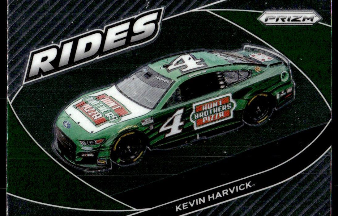 Kevin Harvick 2022 Panini Prizm Racing Rides Front of Card