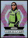 Danica Patrick 2022 Panini Prizm Racing Silver Prizm Front of Card