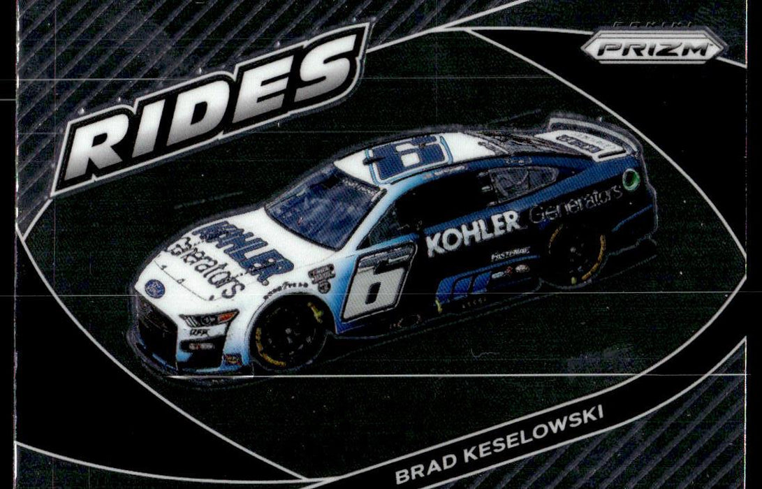 Brad Keselowski 2022 Panini Prizm Base Front of Card
