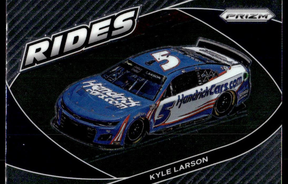 Kyle Larson 2022 Panini Prizm Racing Rides Front of Card