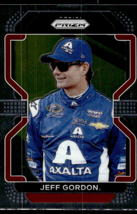 Jeff Gordon 2022 Panini Prizm Base Front of Card