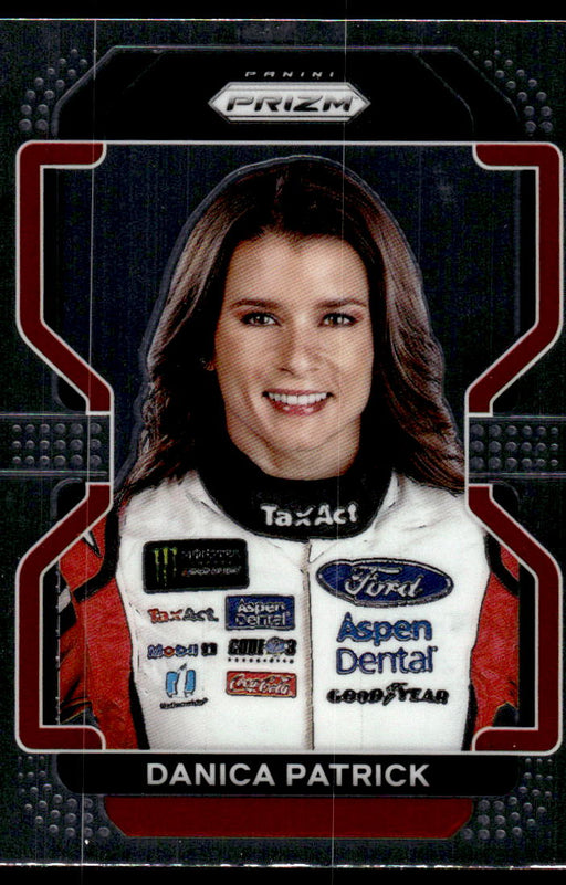 Danica Patrick 2022 Panini Prizm Base Front of Card