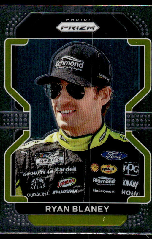 Ryan Blaney 2022 Panini Prizm Base Front of Card