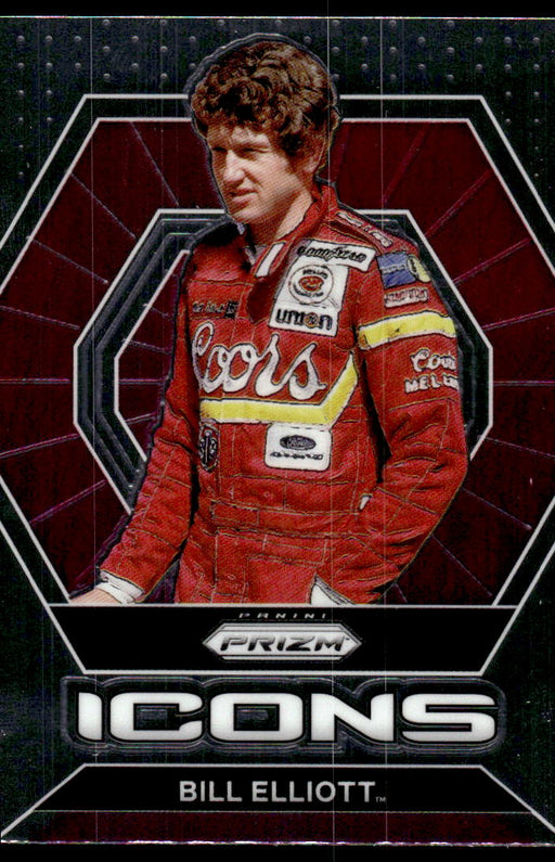 Bill Elliott 2022 Panini Prizm Icons Base Front of Card